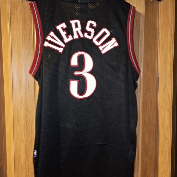 Allen Iverson # 3 Jersey Philadelphia 76ers Mens Medium - Picture 10 of 10